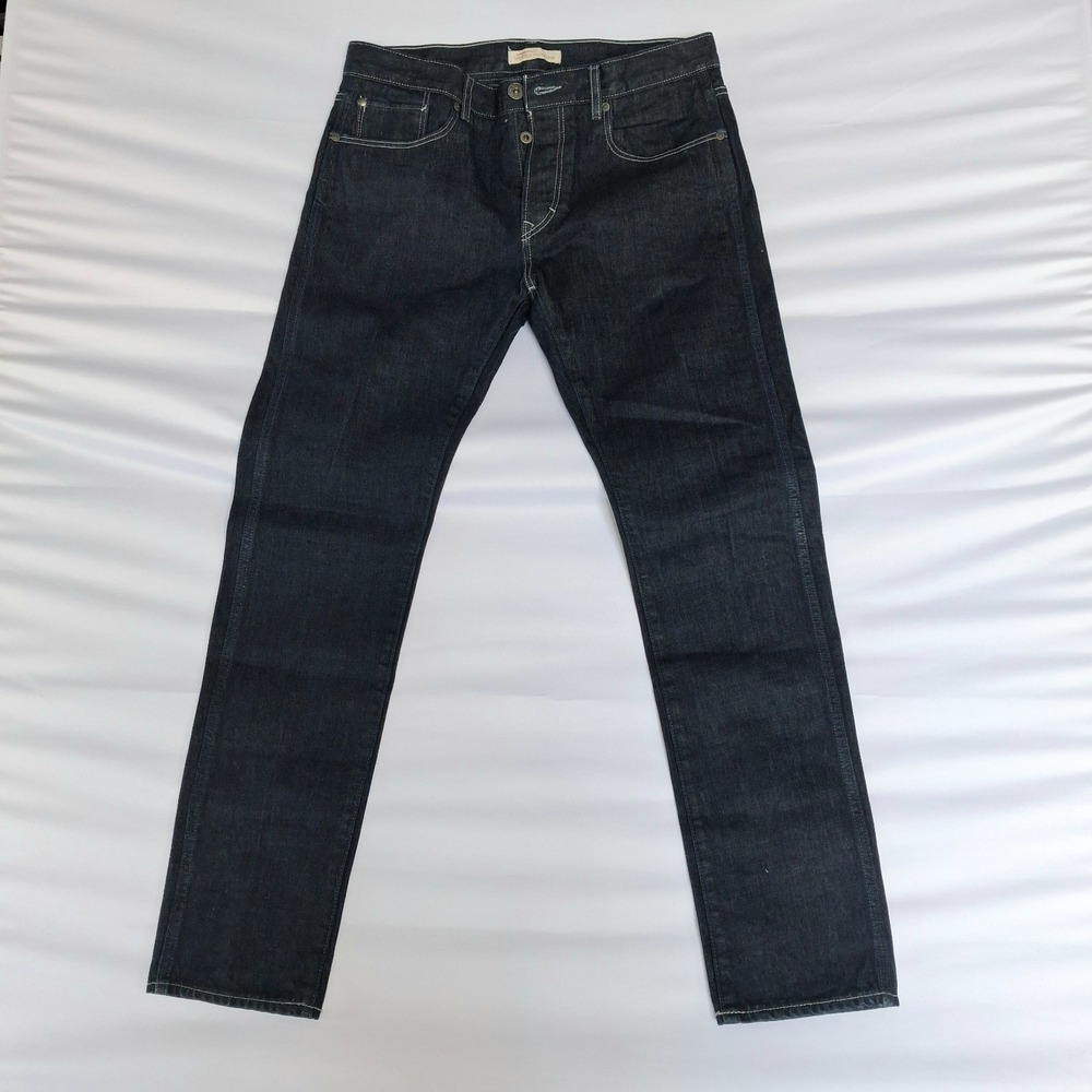 Banana Republic Heritage collection Men's dark wash denim Jeans 32 button-fly